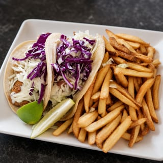 ORIG FISH (2) TACO PLATE