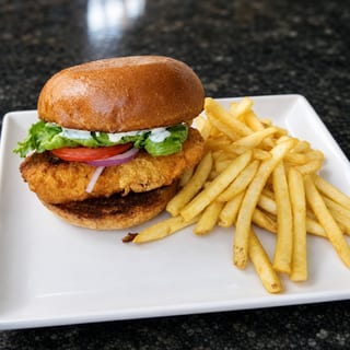 HAMBURGER & FRIES