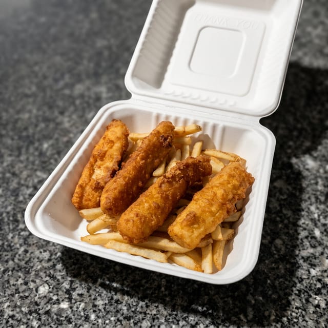 FISH & CHIPS (FAMILY MEAL).