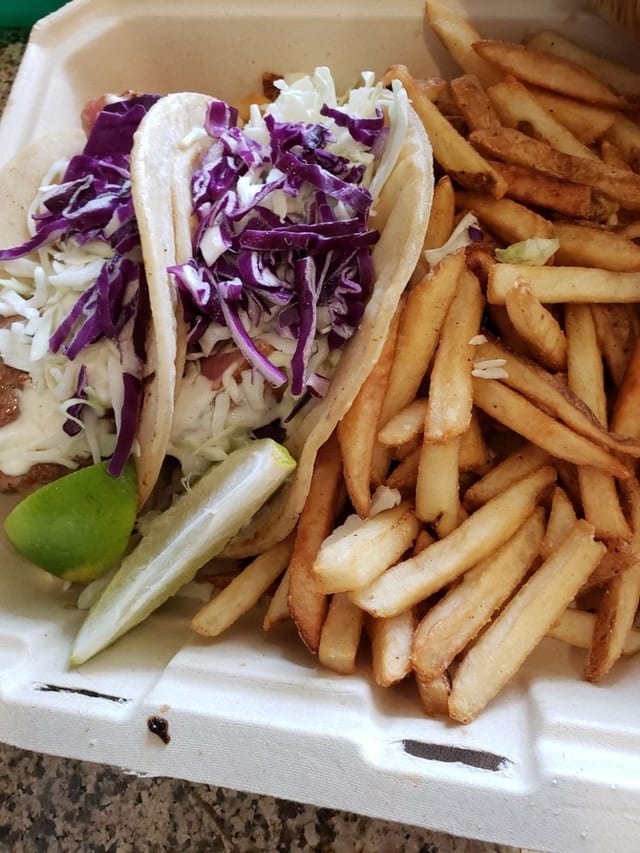 ORIG FISH (2) TACO PLATE