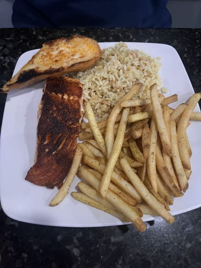 SMOKED SALMON (2) TACO PLATE